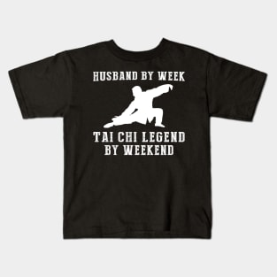 From Devoted Husband to Tai-Chi Legend: Weekend Zen Tee & Hoodie Kids T-Shirt